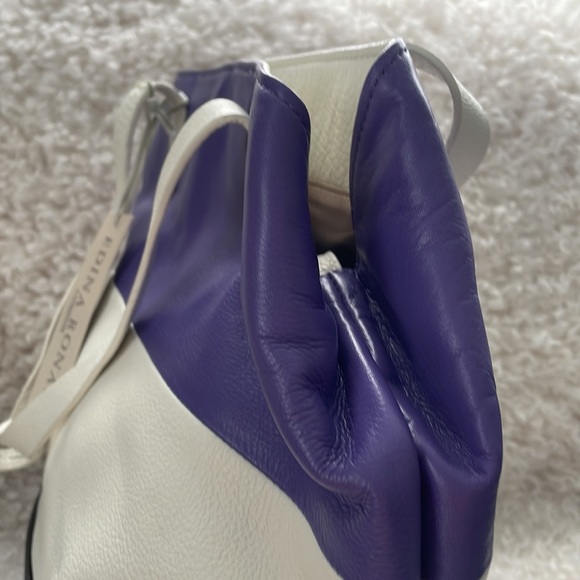 NWT Edina Ronay Leather Shoulder Bag - Picture 6 of 10